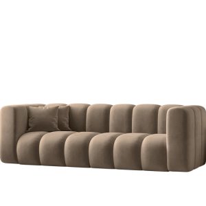 Kanapa, sofa, sofa trzyosobowa Grand Modułowa tkanina Salvador Ciemnobeżowy 570392 Kanapa, sofa, sofa trzyosobowa Grand Modułowa tkanina Salvador Ciemnobeżowy 570392