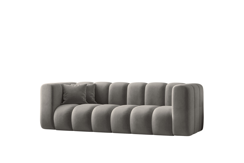 Kanapa, sofa, sofa trzyosobowa Grand Modułowa tkanina Salvador Szary 570383