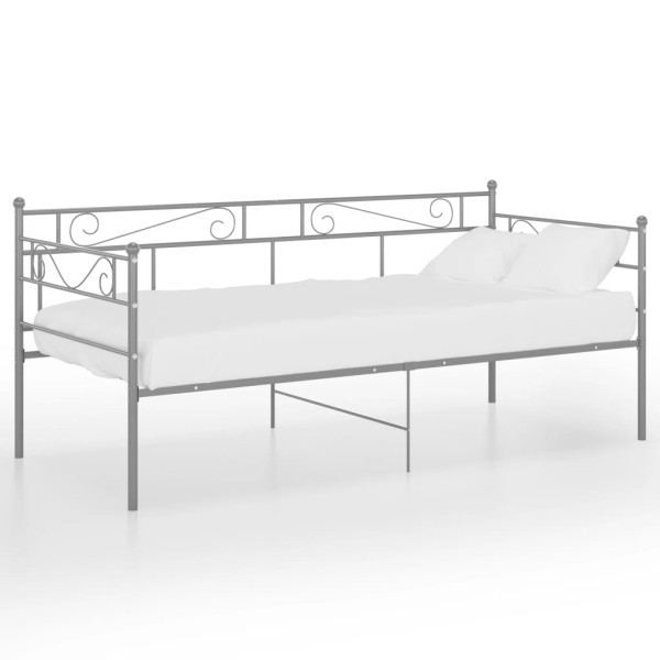 Kanapa Szary Metal vidaXL 503535