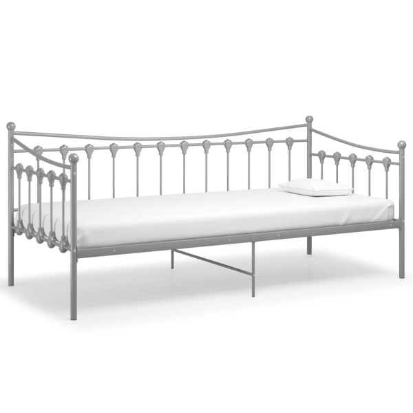 Kanapa Szary Metal vidaXL 501746