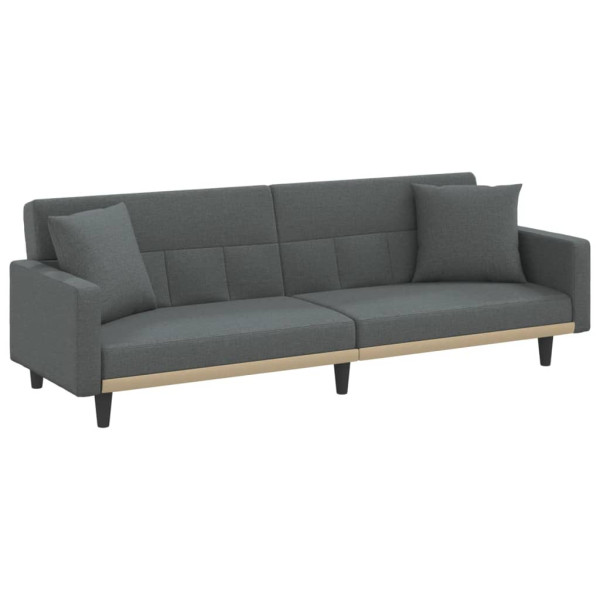 Kanapa Szary Tkanina vidaXL 471248