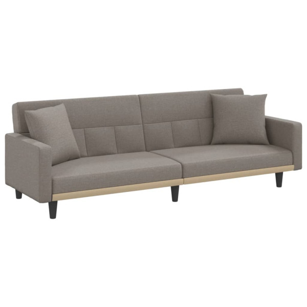 Kanapa Taupe Tkanina vidaXL 471226
