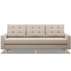 Kanapa trzyosobowa, MILO, velvet, 212x92x92 cm, beżowy | TYLETEGOTU 773290 Kanapa trzyosobowa, MILO, velvet, 212x92x92 cm, beżowy | TYLETEGOTU 773290