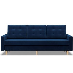 Kanapa trzyosobowa, MILO, velvet, 212x92x92 cm, granatowy | TYLETEGOTU 773346 Kanapa trzyosobowa, MILO, velvet, 212x92x92 cm, granatowy | TYLETEGOTU 773346