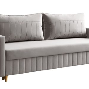 Kanapa z funkcją spania do salonu MARO – Szara 223102 Kanapa z funkcją spania do salonu MARO – Szara 223102
