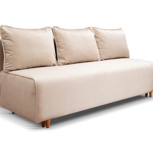 Kanapa z funkcją spania sofa rozkładana Santi – beżowa 806124