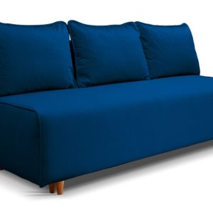 Kanapa z funkcją spania sofa rozkładana Santi – granatowa 806127