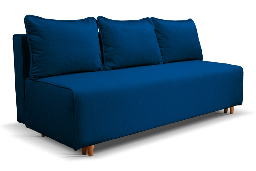 Kanapa z funkcją spania sofa rozkładana Santi - granatowa 806127