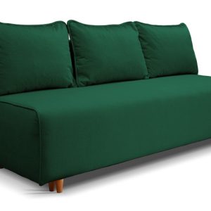 Kanapa z funkcją spania sofa rozkładana Santi – zielona 806118