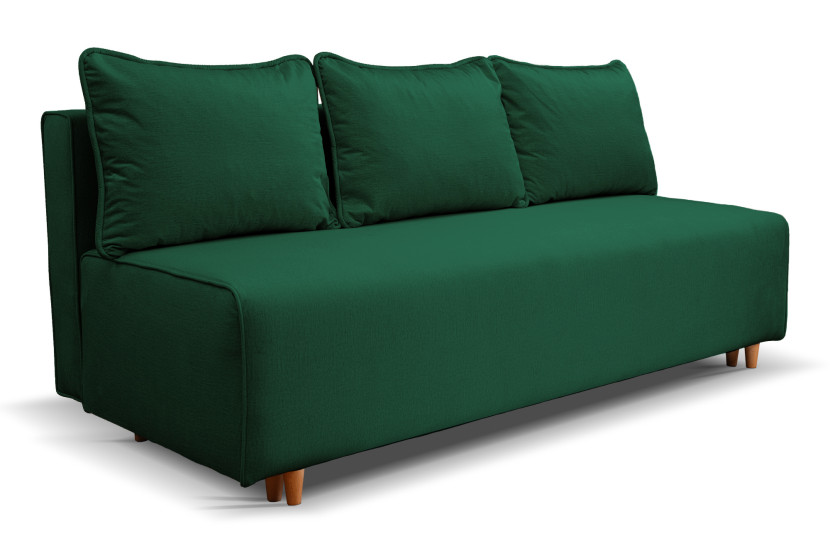Kanapa z funkcją spania sofa rozkładana Santi - zielona 806118