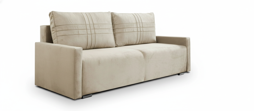 Kanapa z funkcją spania sofa z bokami sofa rozkładana Oslo - bez 939067