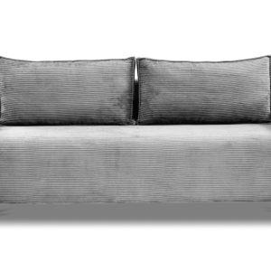 Kanapa z funkcją spania sofa z rozkładana sofa z bokami Poso -jasnoszara 806123 Kanapa z funkcją spania sofa z rozkładana sofa z bokami Poso -jasnoszara 806123
