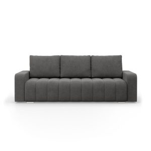 Kanapa z funkcją spania, Velluto, 227x97x87 cm, ciemny szary | TYLETEGOTU 667614 Kanapa z funkcją spania, Velluto, 227x97x87 cm, ciemny szary | TYLETEGOTU 667614