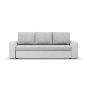 Kanapa z funkcją spania, Viktor, ekoskóra, 232x92x92, biel | TYLETEGOTU 667613 Kanapa z funkcją spania, Viktor, ekoskóra, 232x92x92, biel | TYLETEGOTU 667613