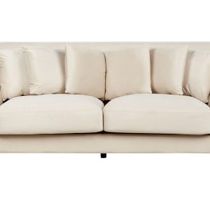 Kanapa złamana biel glamour retro 65861 Kanapa złamana biel glamour retro 65861