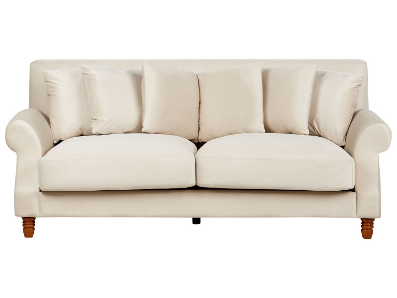 Kanapa złamana biel glamour retro 65861