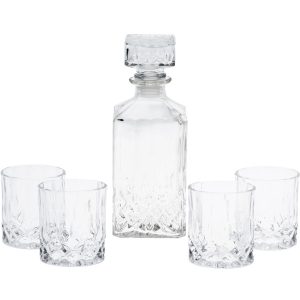 Karafka do whisky, 900 ml, 4 szklanki 153055 Karafka do whisky, 900 ml, 4 szklanki 153055