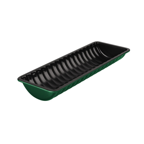 Karbowana forma blacha do pieczenia 31.5x12cm BERLINGER HAUS Emerald 693544