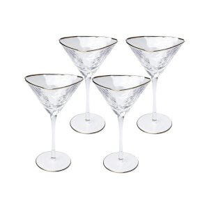 KARE komplet 4 kieliszków do martini HOMMAGE 240ml 608738 KARE komplet 4 kieliszków do martini HOMMAGE 240ml 608738