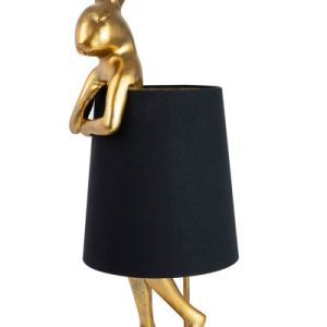 KARE lampa stołowa RABBIT 68 cm złota / czarna 147973 KARE lampa stołowa RABBIT 68 cm złota / czarna 147973