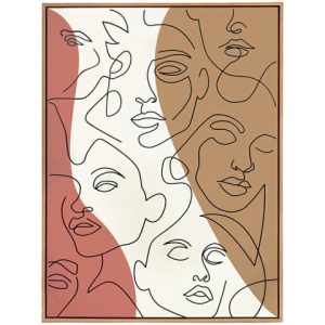 KARE obraz FACCIA ARTE TRI COLORE 90×120 cm 195897 KARE obraz FACCIA ARTE TRI COLORE 90×120 cm 195897