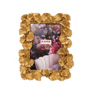 KARE ramka na zdjęcia GINKGO LEAF 17×20 cm złota 401052 KARE ramka na zdjęcia GINKGO LEAF 17×20 cm złota 401052