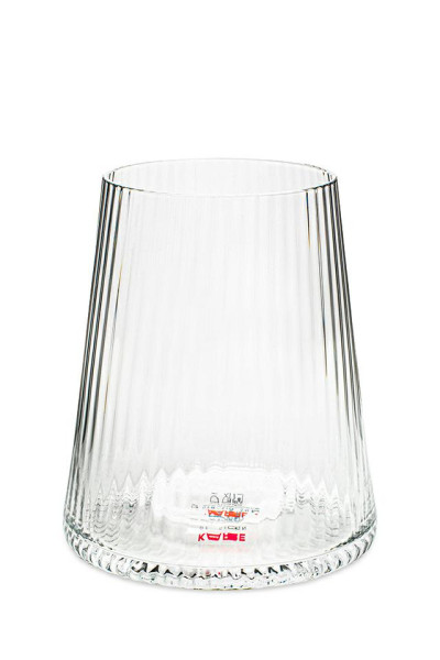 KARE szklanka RIFFLE 440ml transparentna 260115