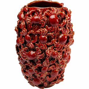 KARE wazon dekoracyjny CRABS 39 cm czerwony 959360 KARE wazon dekoracyjny CRABS 39 cm czerwony 959360