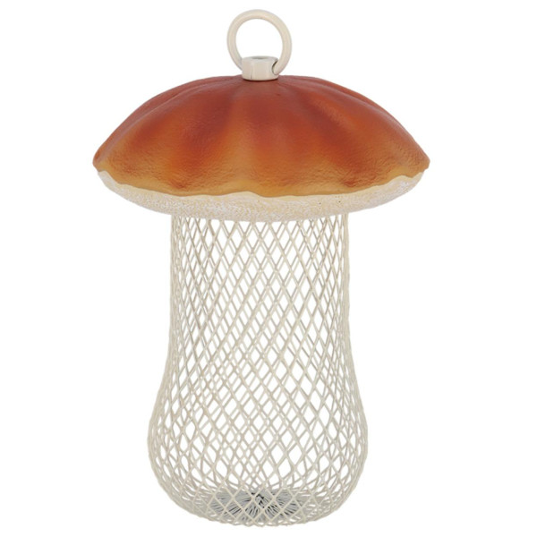 Karmnik dla ptaków silos brązowy 18 cm wiszący borowik 948914