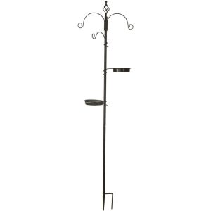 Karmnik dla ptaków Zielony Metal Esschert Design 1030605 Karmnik dla ptaków Zielony Metal Esschert Design 1030605