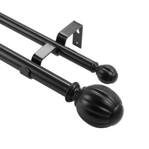Karnisz Podwójny Metalowy Regulowany 92-183 Cm 834527 Karnisz Podwójny Metalowy Regulowany 92-183 Cm 834527