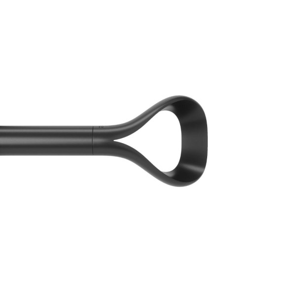 KARNISZ REGULOWANY Loop 107-305 cm czarny METALOWY 510401
