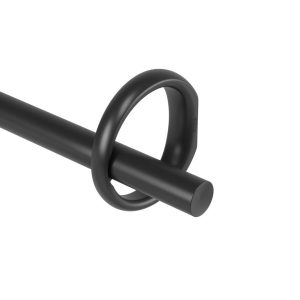 KARNISZ REGULOWANY Ringlet 107-305 cm czarny STALOWY 510409 KARNISZ REGULOWANY Ringlet 107-305 cm czarny STALOWY 510409