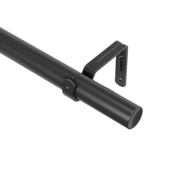 KARNISZ REGULOWANY Zen 81-162 cm czarny MATOWY metalowy 510397