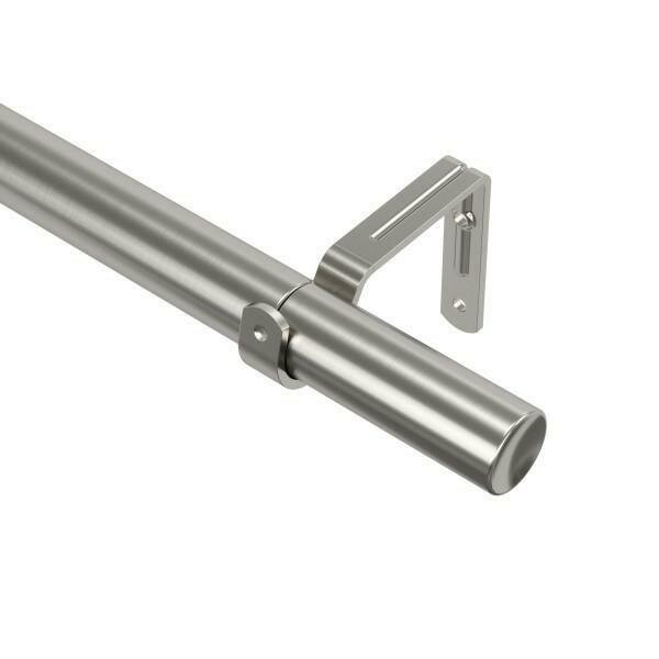 KARNISZ REGULOWANY Zen 81-162 cm metalowy KOLOR NIKLU 510398