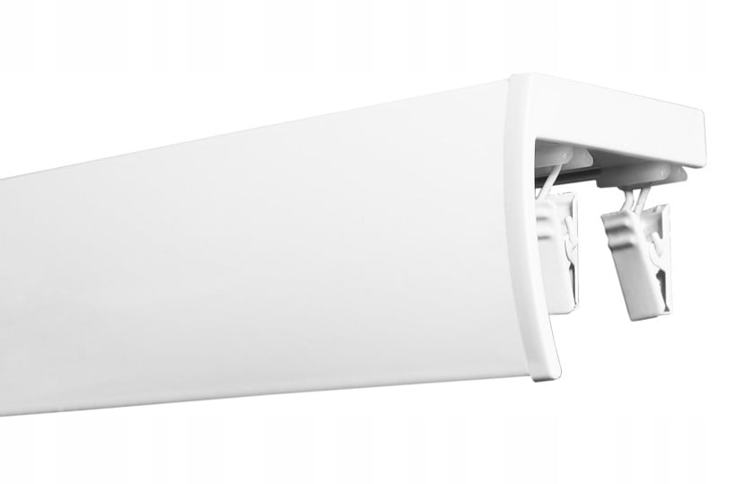 Karnisz Sufitowy Aluminiowy DUO Podwójny z Maskownicą 270 cm 642051