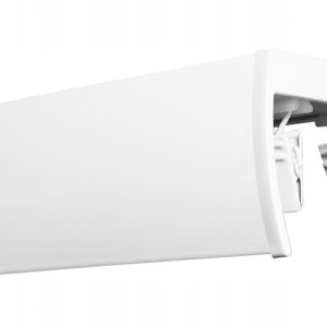 Karnisz Sufitowy Aluminiowy DUO Podwójny z Maskownicą 420 cm 642097 Karnisz Sufitowy Aluminiowy DUO Podwójny z Maskownicą 420 cm 642097