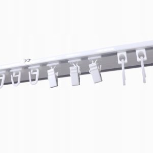 Karnisz szyna sufitowa aluminiowa podwójna SMALL PLUS 120 cm 685311 Karnisz szyna sufitowa aluminiowa podwójna SMALL PLUS 120 cm 685311