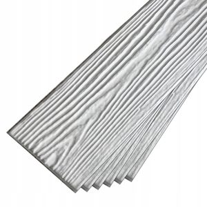 Kasetony Ścienne Panele Sufitowe 3D Deska P4-08 Srebrna 100X,16,7 – 1M2 753819