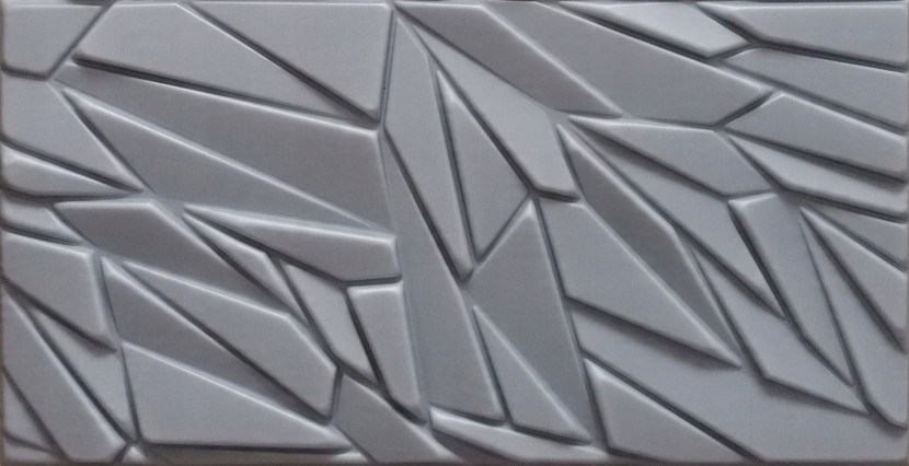Kasetony Sufitowe Panele Ścienne 3D Rock Szary - 0,5M2 Skała Beton 713644