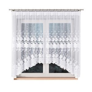 KASJANA – Firanka gotowa żakardowa z podcięciem na dole – 320×160 cm 774641 KASJANA – Firanka gotowa żakardowa z podcięciem na dole – 320×160 cm 774641