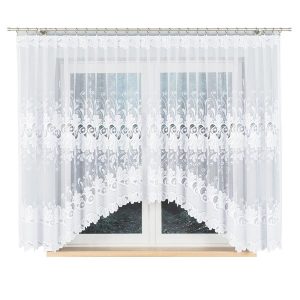 KASJANA – Firanka gotowa żakardowa z podcięciem na dole – 400×160 cm 774743 KASJANA – Firanka gotowa żakardowa z podcięciem na dole – 400×160 cm 774743