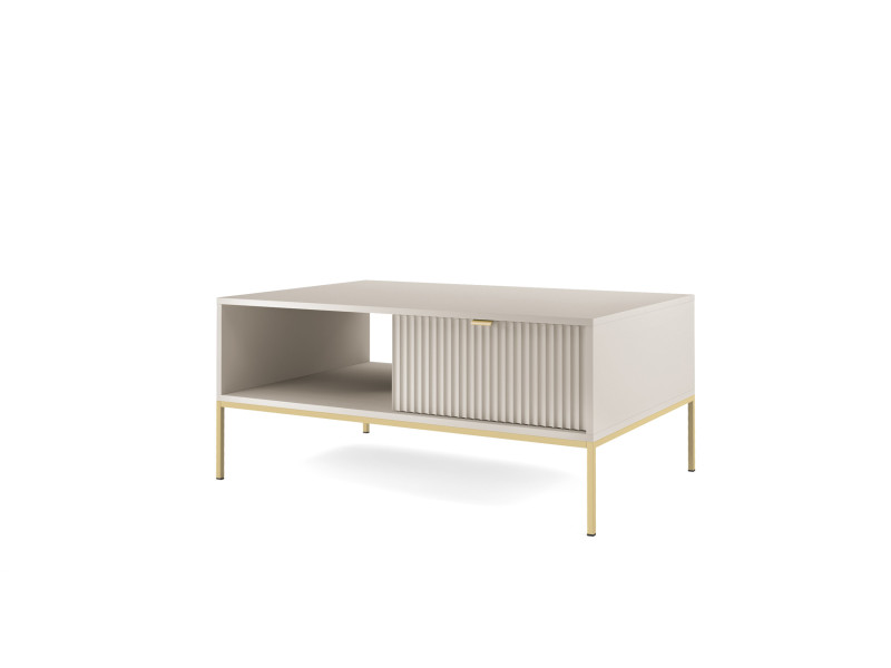 Kaszmir Ława Stolik Kawowy na metalowych nóżkach 104cm Nilo ps 1042827