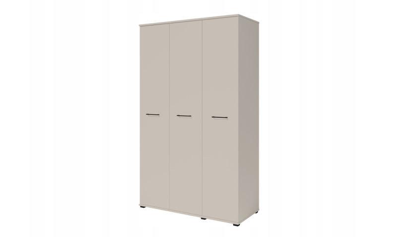 Kaszmir Szafa Garderoba do Przedpokoju 3 drzwi z półkami 120cm 812515