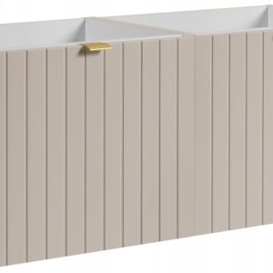 Kaszmir szafka pod umywalkę Harmo 100 cm lakierowana frezowane fronty 722827 Kaszmir szafka pod umywalkę Harmo 100 cm lakierowana frezowane fronty 722827