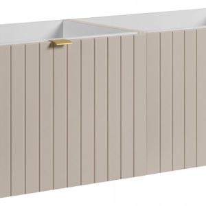Kaszmir szafka pod umywalkę Harmo 120 cm lakierowana frezowane fronty 722836 Kaszmir szafka pod umywalkę Harmo 120 cm lakierowana frezowane fronty 722836