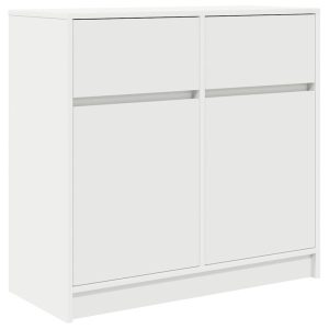Kredens Biały Materiał drewnopochodny vidaXL 569520 Kredens Biały Materiał drewnopochodny vidaXL 569520