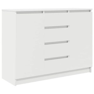 Kredens Biały Materiał drewnopochodny vidaXL 569887 Kredens Biały Materiał drewnopochodny vidaXL 569887