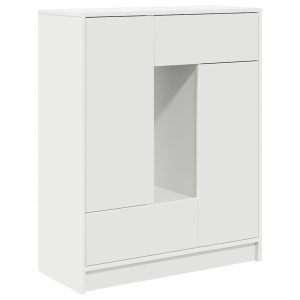 Kredens Biały Materiał drewnopochodny vidaXL 569889 Kredens Biały Materiał drewnopochodny vidaXL 569889