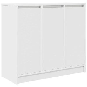 Kredens Biały Materiał drewnopochodny vidaXL 569919 Kredens Biały Materiał drewnopochodny vidaXL 569919